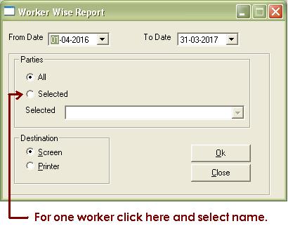 Worker Report